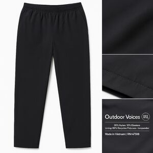 Outdoor Voices Charcoal Active Pants XXL